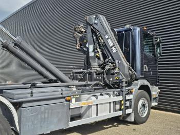 R114.340 6x2 / HIAB CRANE + 25T HOOKLIFT